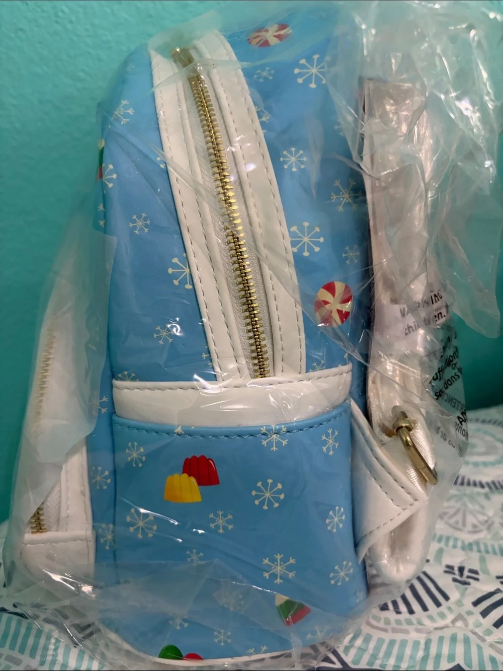 Loungefly Elf Buddy Cosplay Shoulder Purse Backpack Christmas New In Packaging